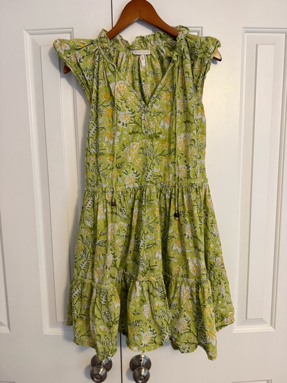 Anna Cate Green and Yellow Dress size XS